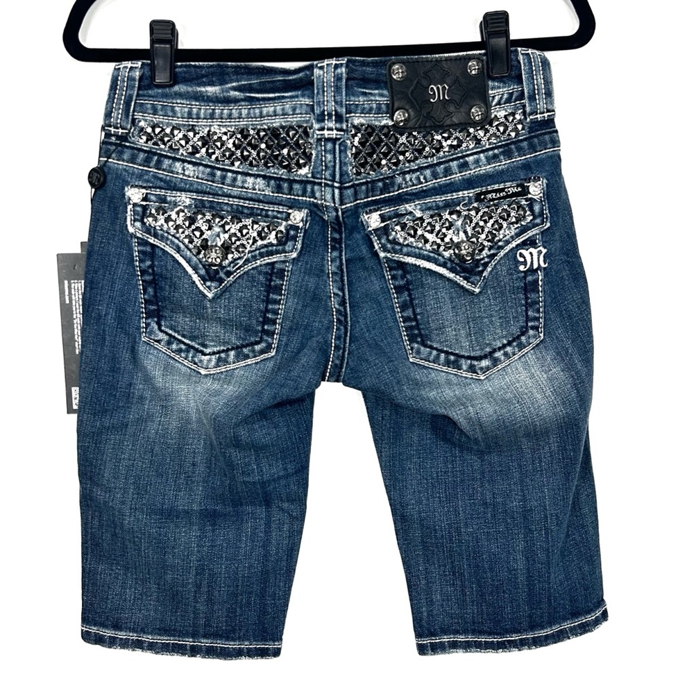 Women's Blue Denim Shorts